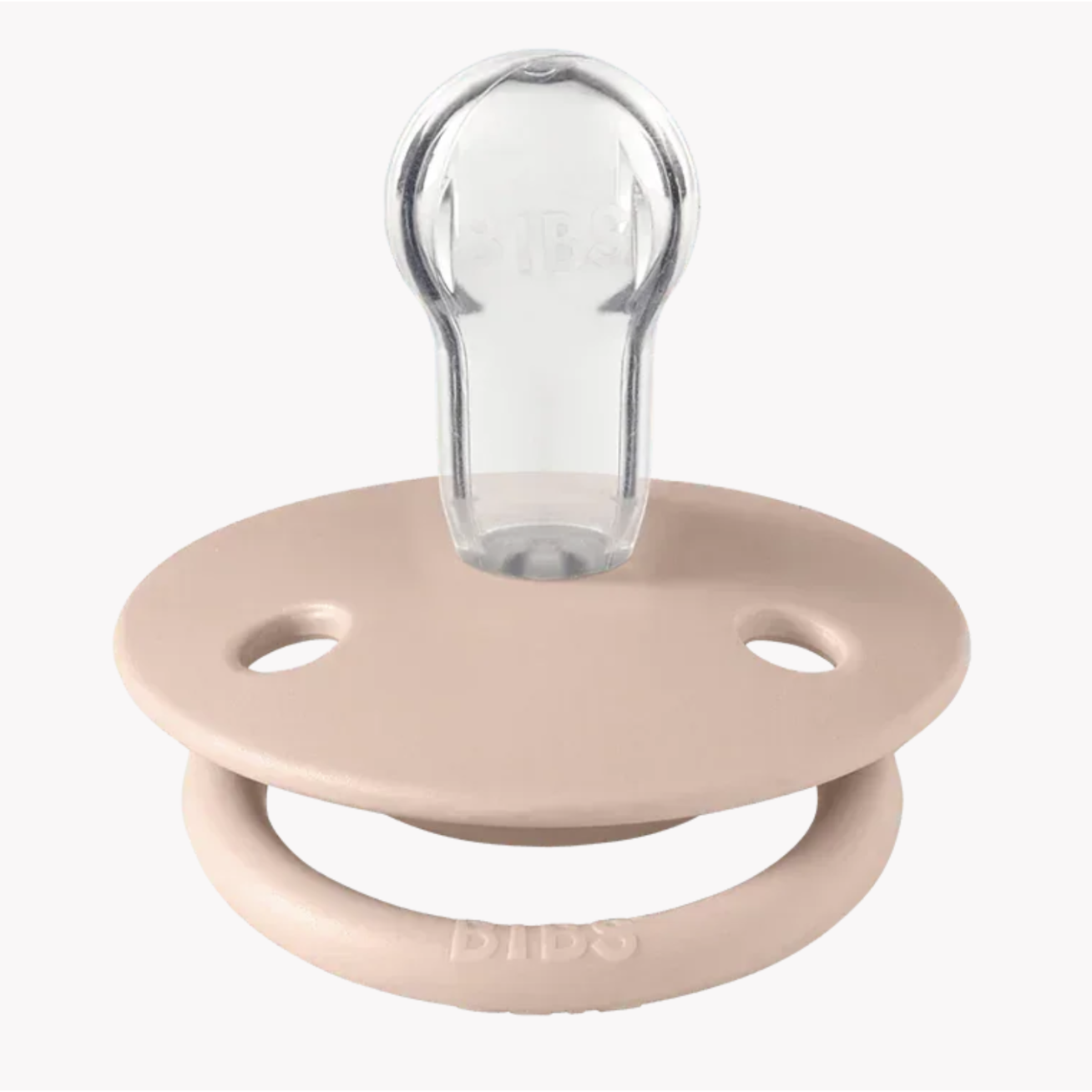 BIBS DELUX 2 Pack IVORY/BLUSH 0-3 years 2