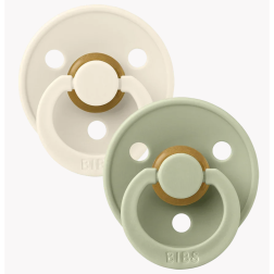 Colour collection čiulptukai 2 Pack - Ivory/Sage 0-6 mėn. Colour collection čiulptukai 2 Pack - Ivory/Sage 0-6 mėn.