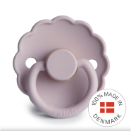 FRIGG Daisy - Round Latex čiulptukas - Soft Lilac FRIGG Daisy - Round Latex čiulptukas - Soft Lilac