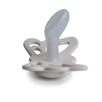 FRIGG Butterfly - Silicone ortodontinis čiulptukas - Silver Gray 2
