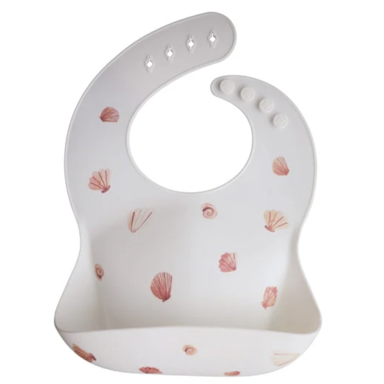 Mushie silikoninis seilinukas Light Shell