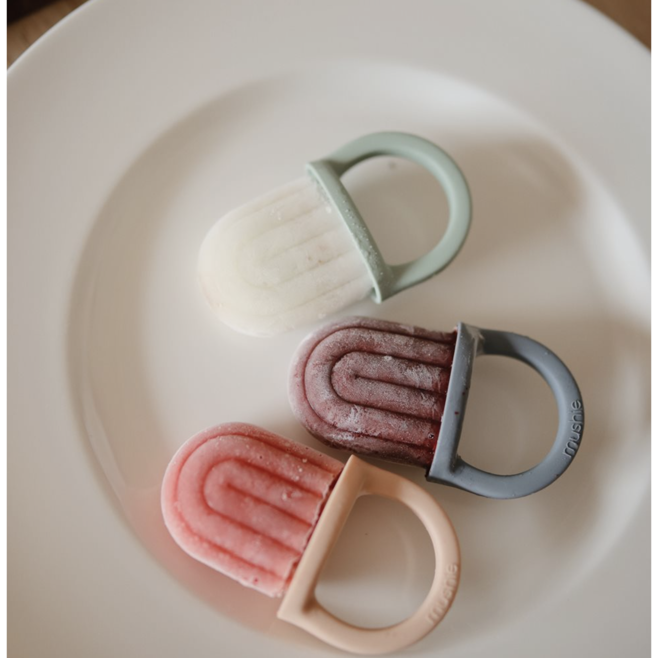 Mushie Toddler silikoninės ledų gamybos formelės 3