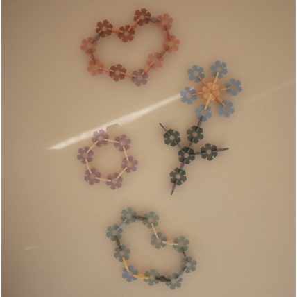 Mushie ​​HEX Connect konstruktoriaus rinkinys 3