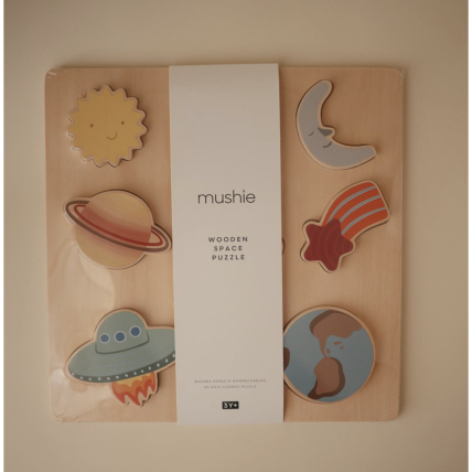 Mushie medinė dėlionė 1 Mushie medinė dėlionė 1