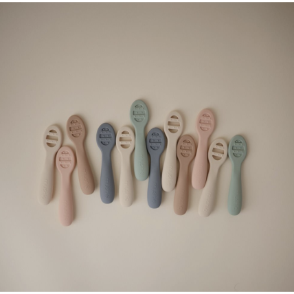 Mushie pirmasis maitinimo šaukštelis 2 vnt 3