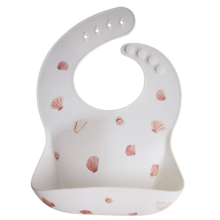 Mushie silikoninis seilinukas Light Shell