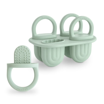 Mushie Toddler silikoninės ledų gamybos formelės Mushie Toddler silikoninės ledų gamybos formelės