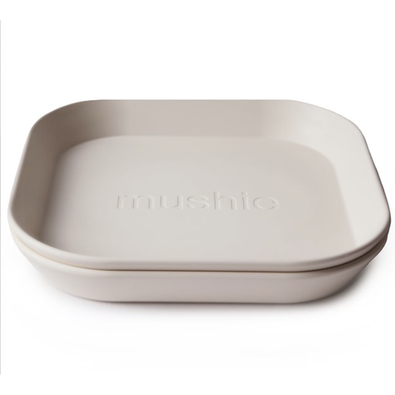 Mushie lėkštutė Square 2 vnt 11 Mushie lėkštutė Square 2 vnt 11