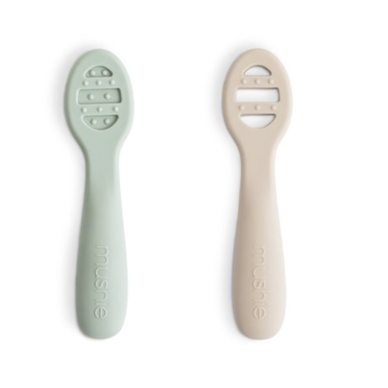 Mushie pirmasis maitinimo šaukštelis 2 vnt 8