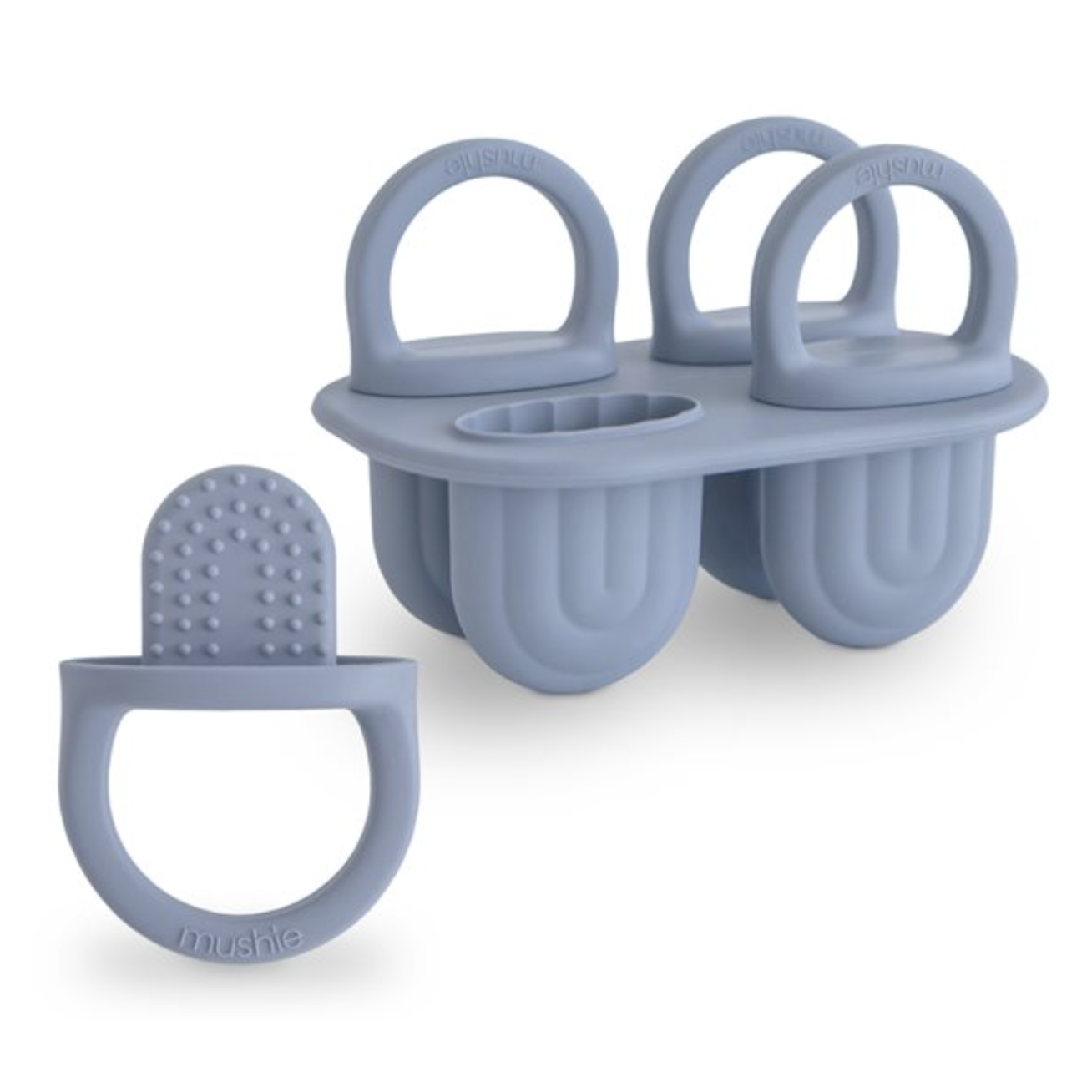 Mushie Toddler silikoninės ledų gamybos formelės 11 Mushie Toddler silikoninės ledų gamybos formelės 11