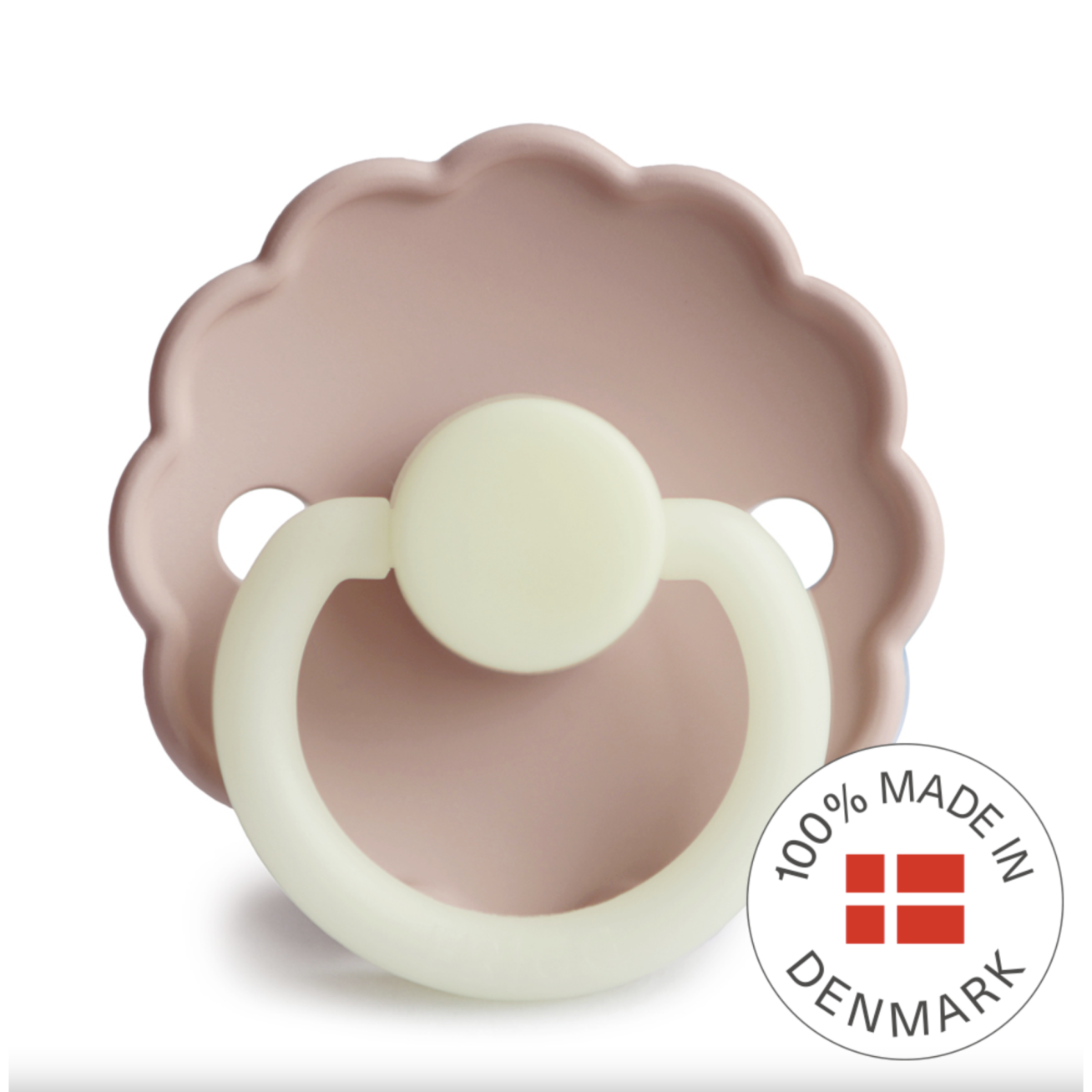 FRIGG Daisy - Round Silicone čiulptukas - Blush Night 3 FRIGG Daisy - Round Silicone čiulptukas - Blush Night 3