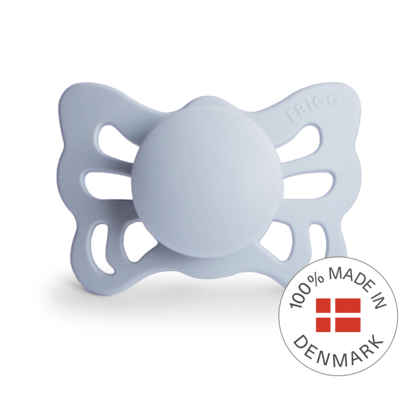 FRIGG Butterfly - Silicone ortodontinis čiulptukas - Powder Blue 6