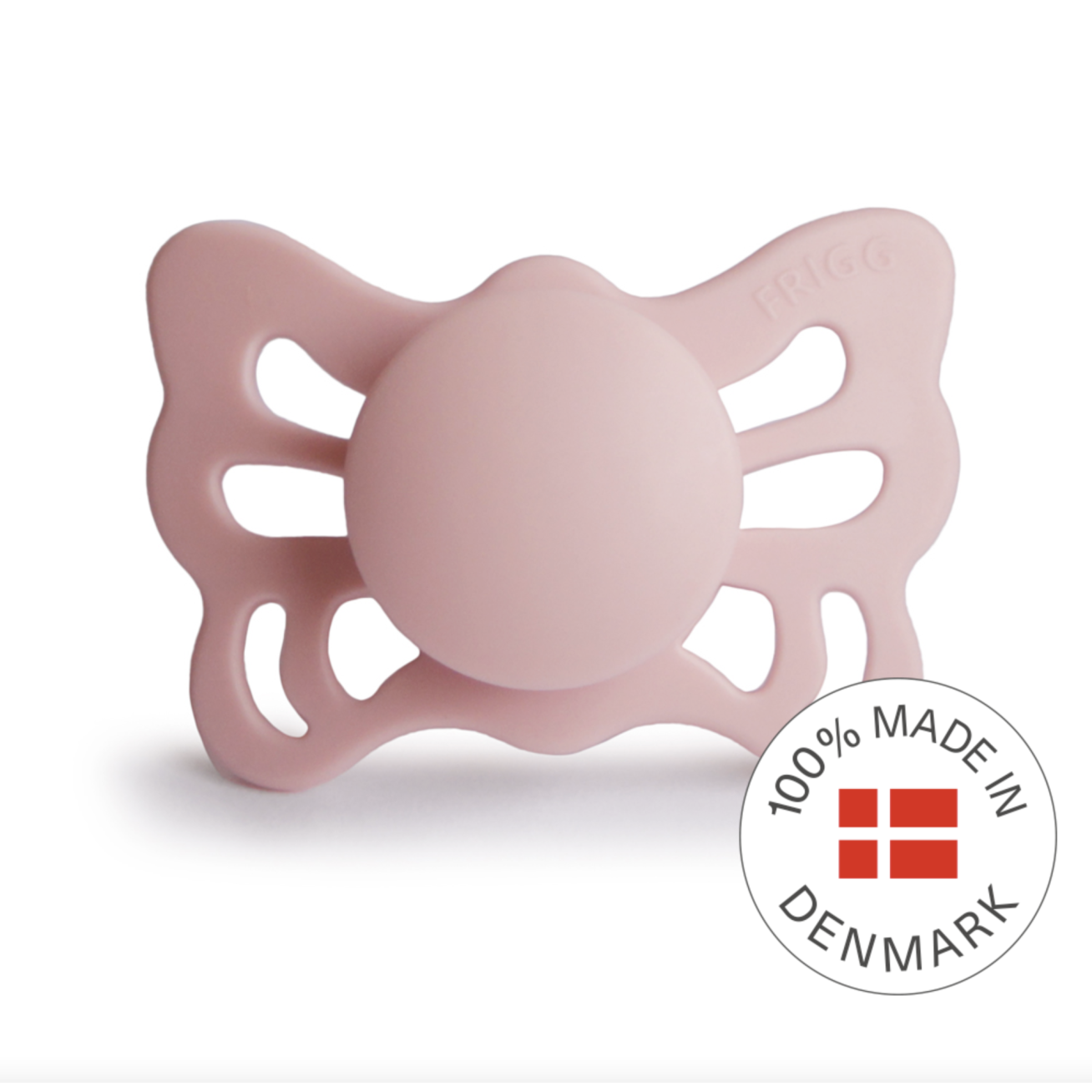 FRIGG Butterfly - Silicone ortodontinis čiulptukas - Baby Pink 7 FRIGG Butterfly - Silicone ortodontinis čiulptukas - Baby Pink 7
