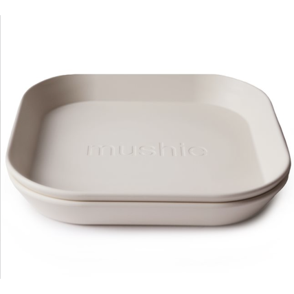 Mushie lėkštutė Square 2 vnt 11 Mushie lėkštutė Square 2 vnt 11