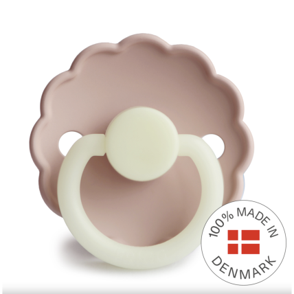FRIGG Daisy - Round Silicone čiulptukas - Blush Night 2